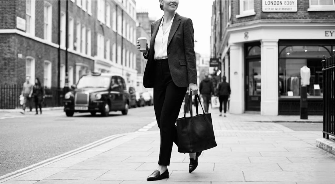 The Secret Life Of The Big Black Tote: A Professional Exterior Hiding A Cozy Interior Revolution