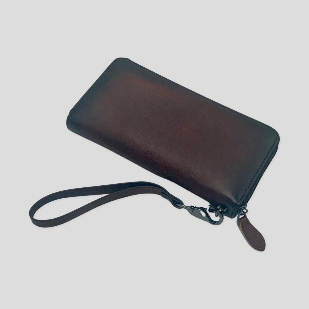 Wrist Strap Wallet - Dark Brown