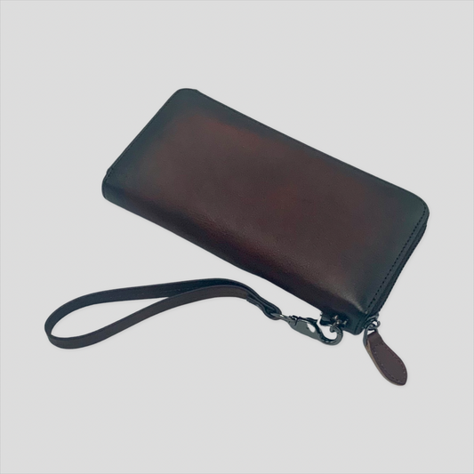 Wrist Strap Wallet - Dark Brown