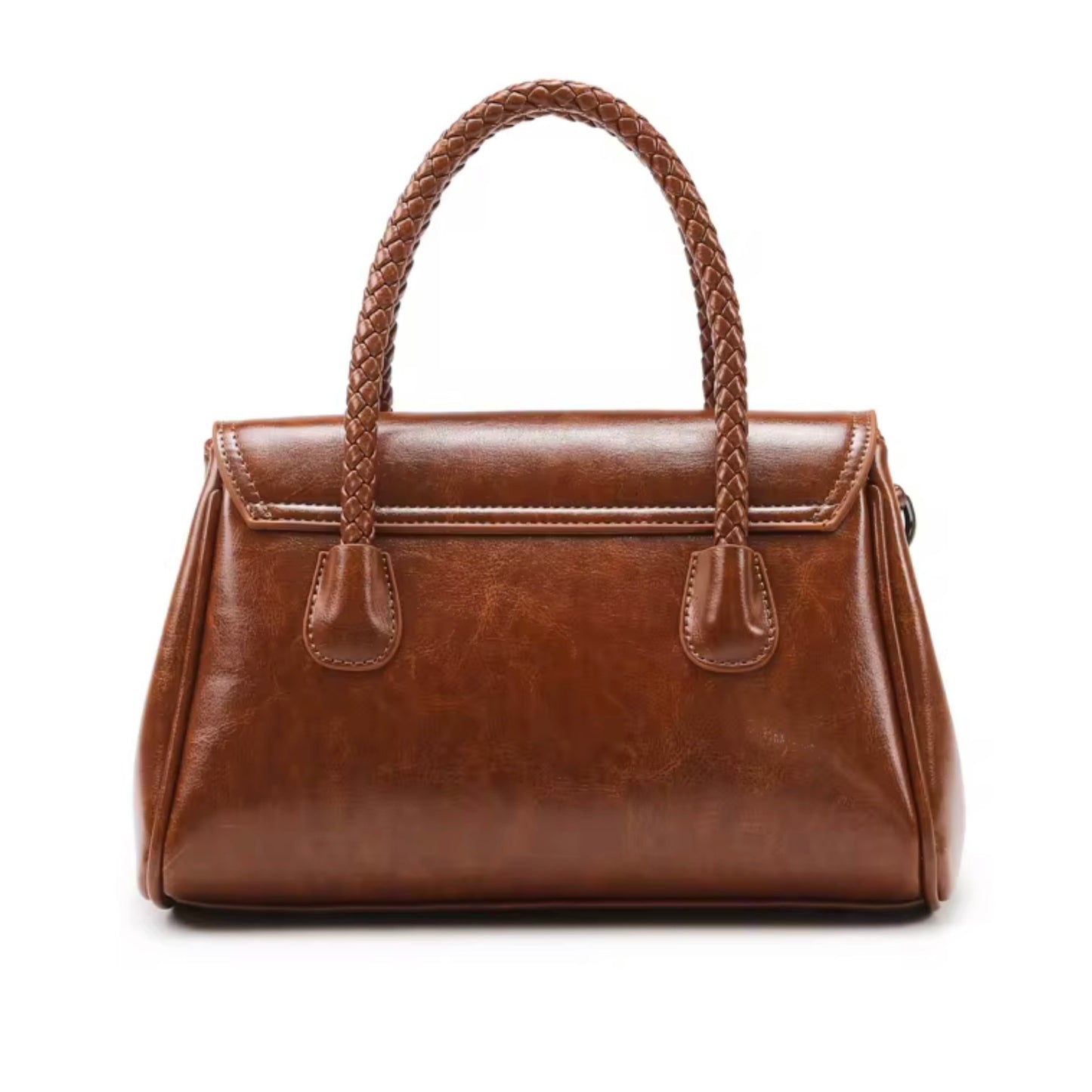 Arden Weaver Satchel Bag - Tan